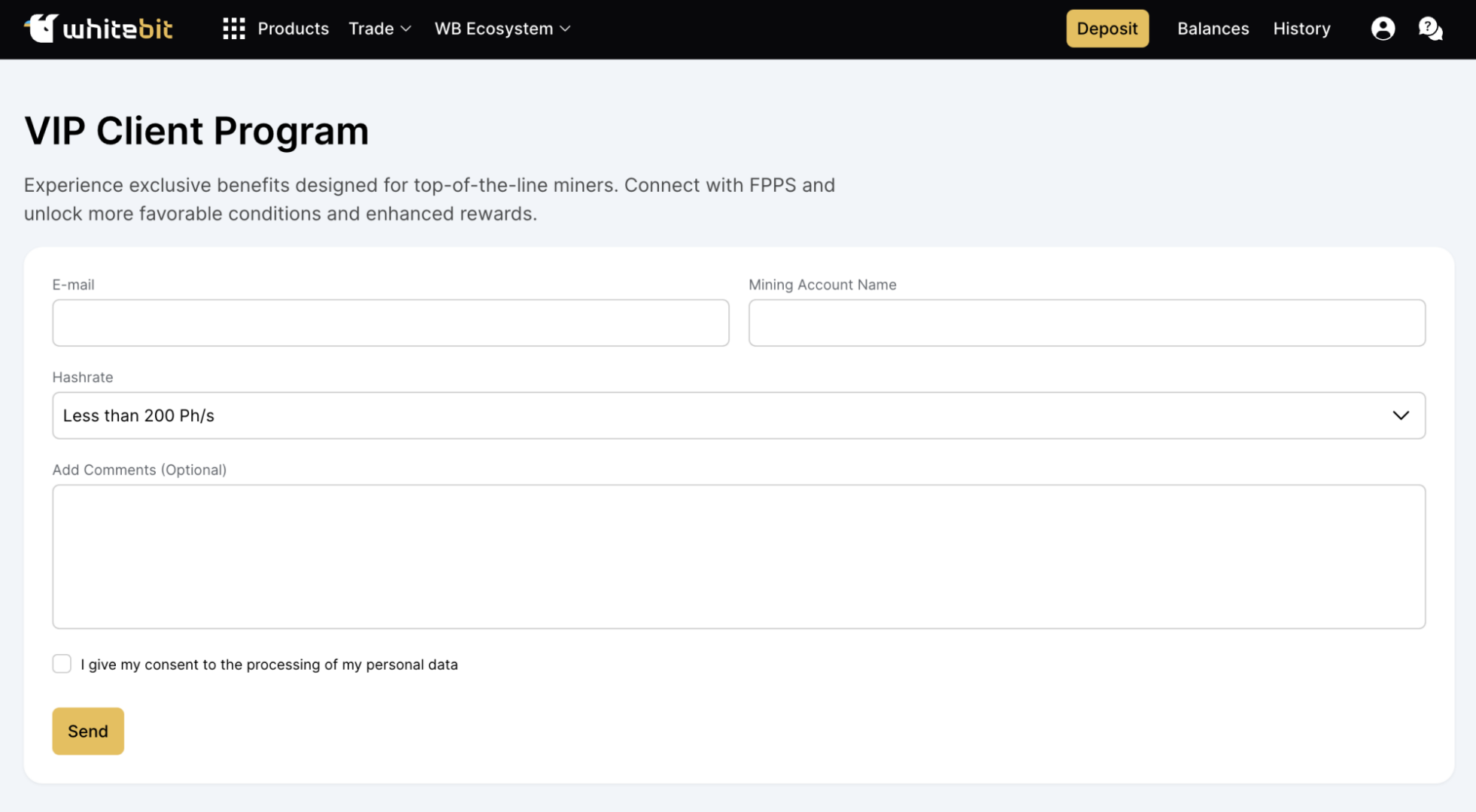 Preview image WhiteBIT Mining Pool